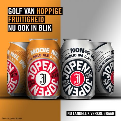 Jopen blikken IPA Mooie Nel en Nonnetje banner
